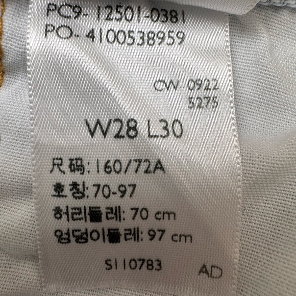 SOLD - Levi's 501 Vintage Classic Light Wash Straight Leg Jeans | W28 - L30 - Picture 12 of 12